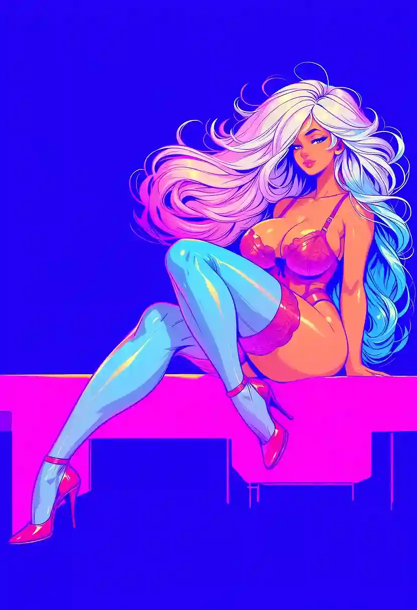 AI art 'Pop Art Girls'