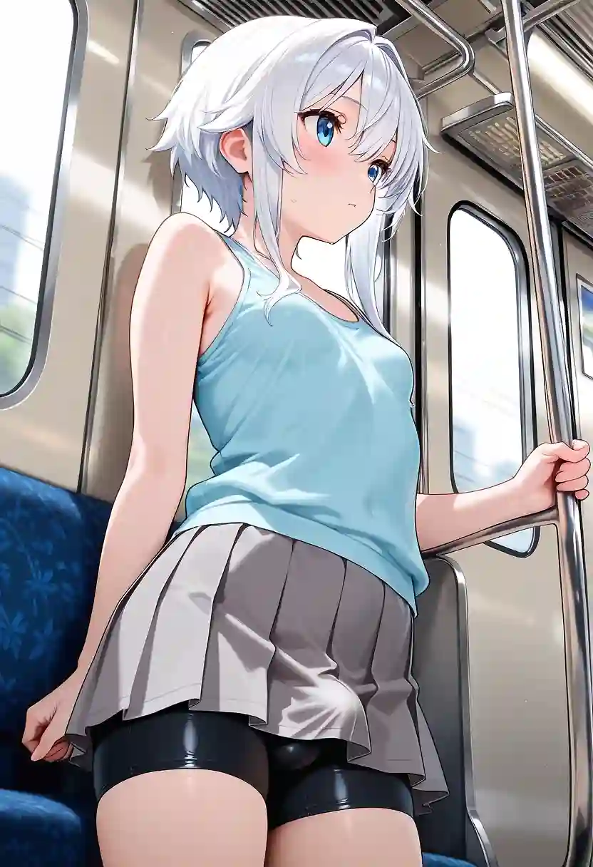 AI art "Chikan Feminization: Part 2"