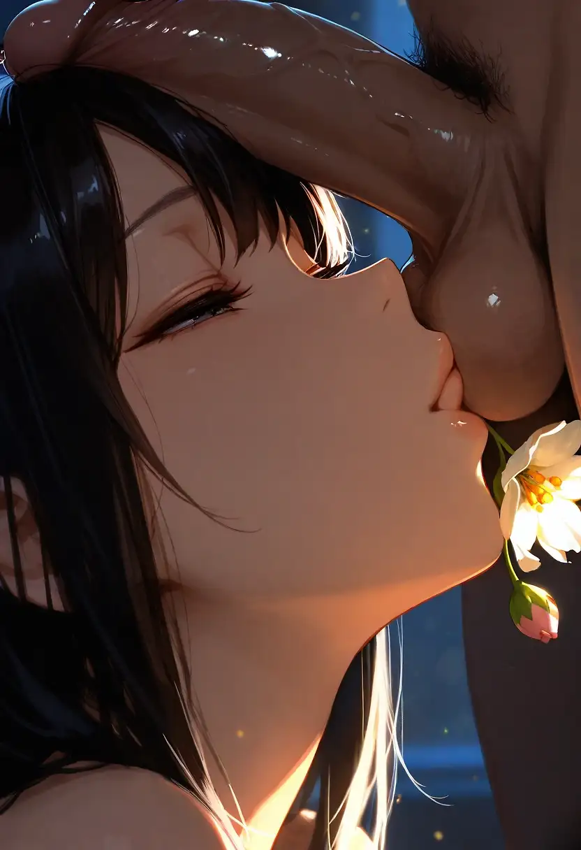 AI art "balls kissing"