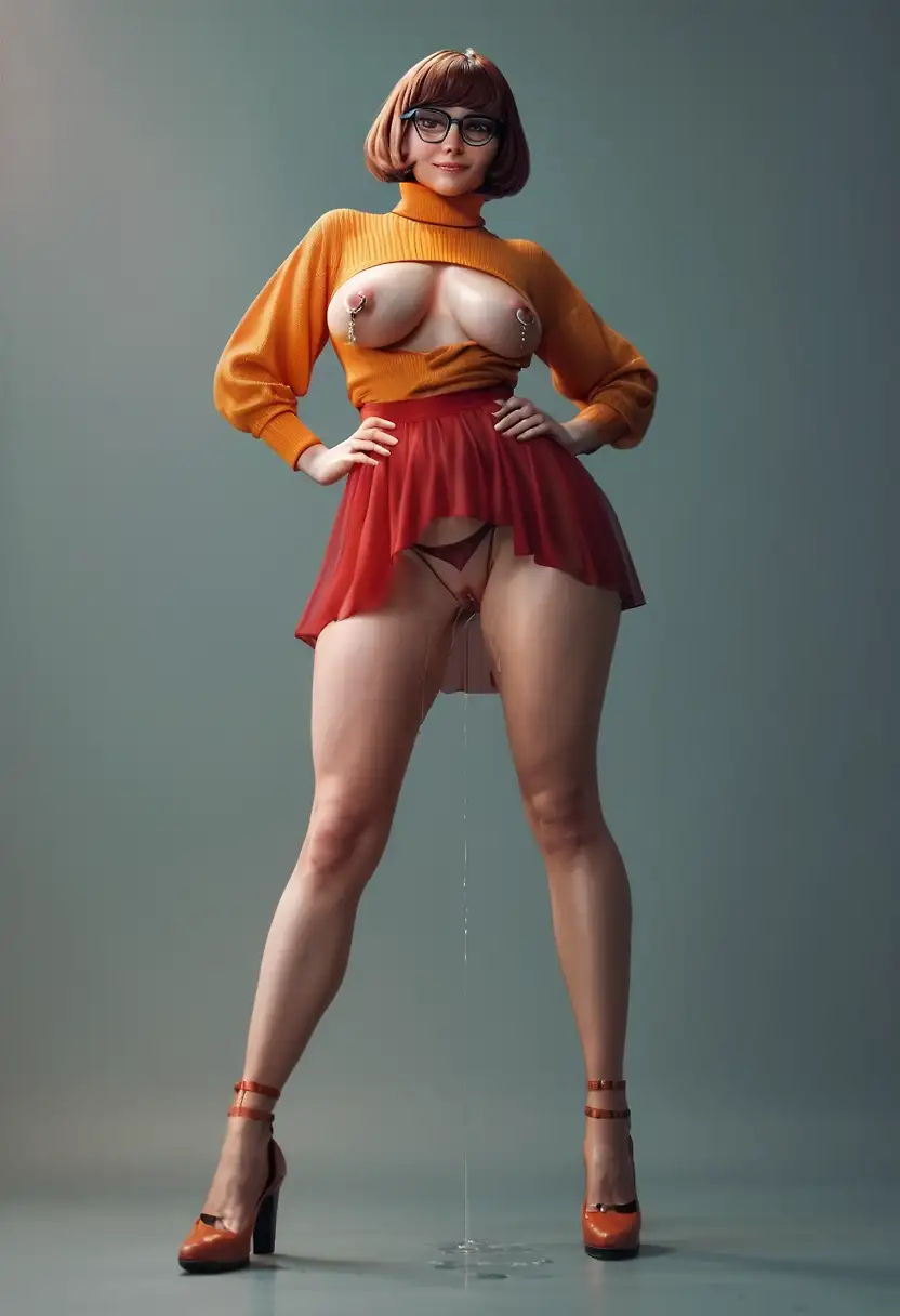 AI art 'You want to solve a mystery?' with user description 'Velma wants to show you the inside of the Mystery Van.'