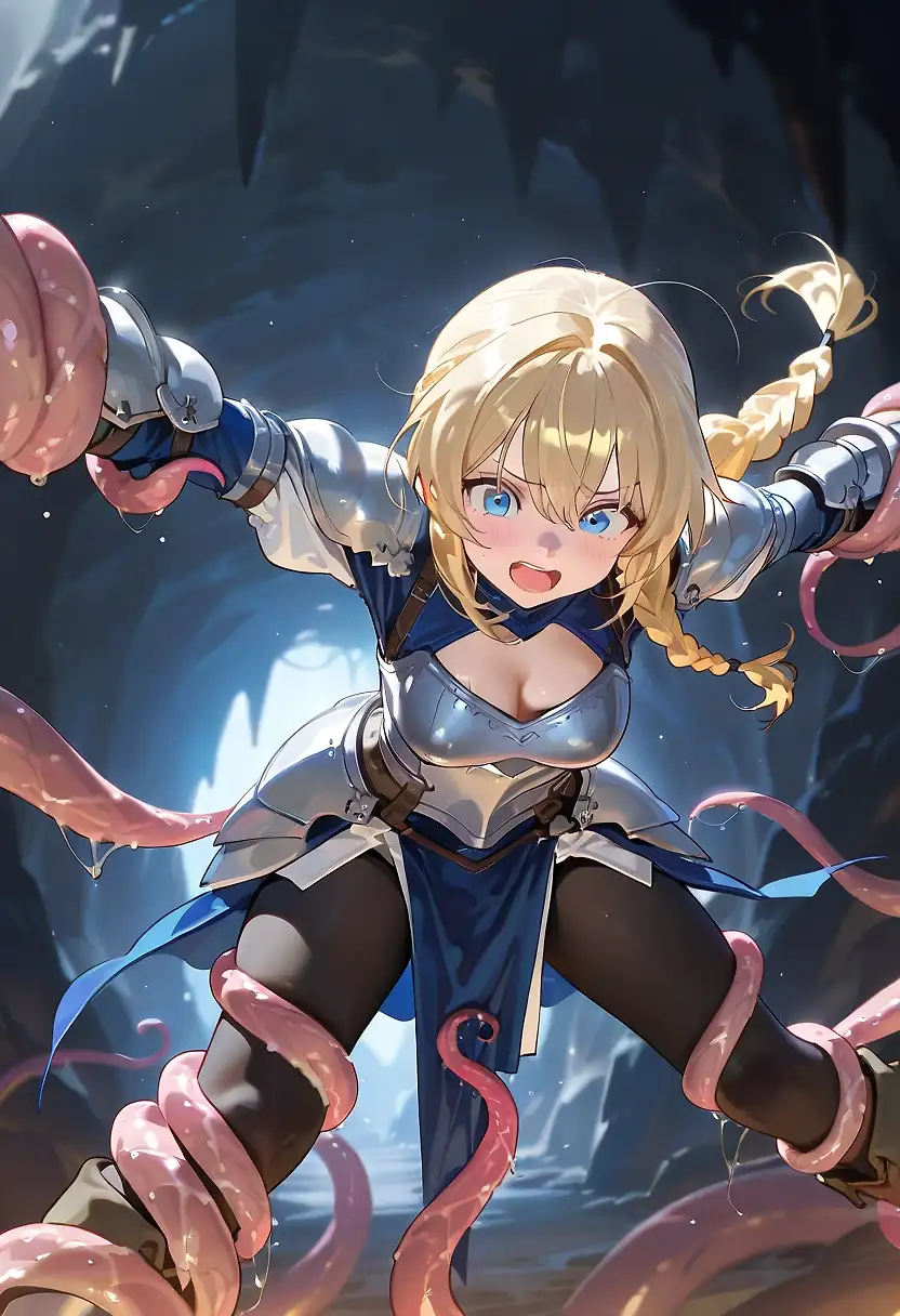 AI art "Our Fallen Knight"