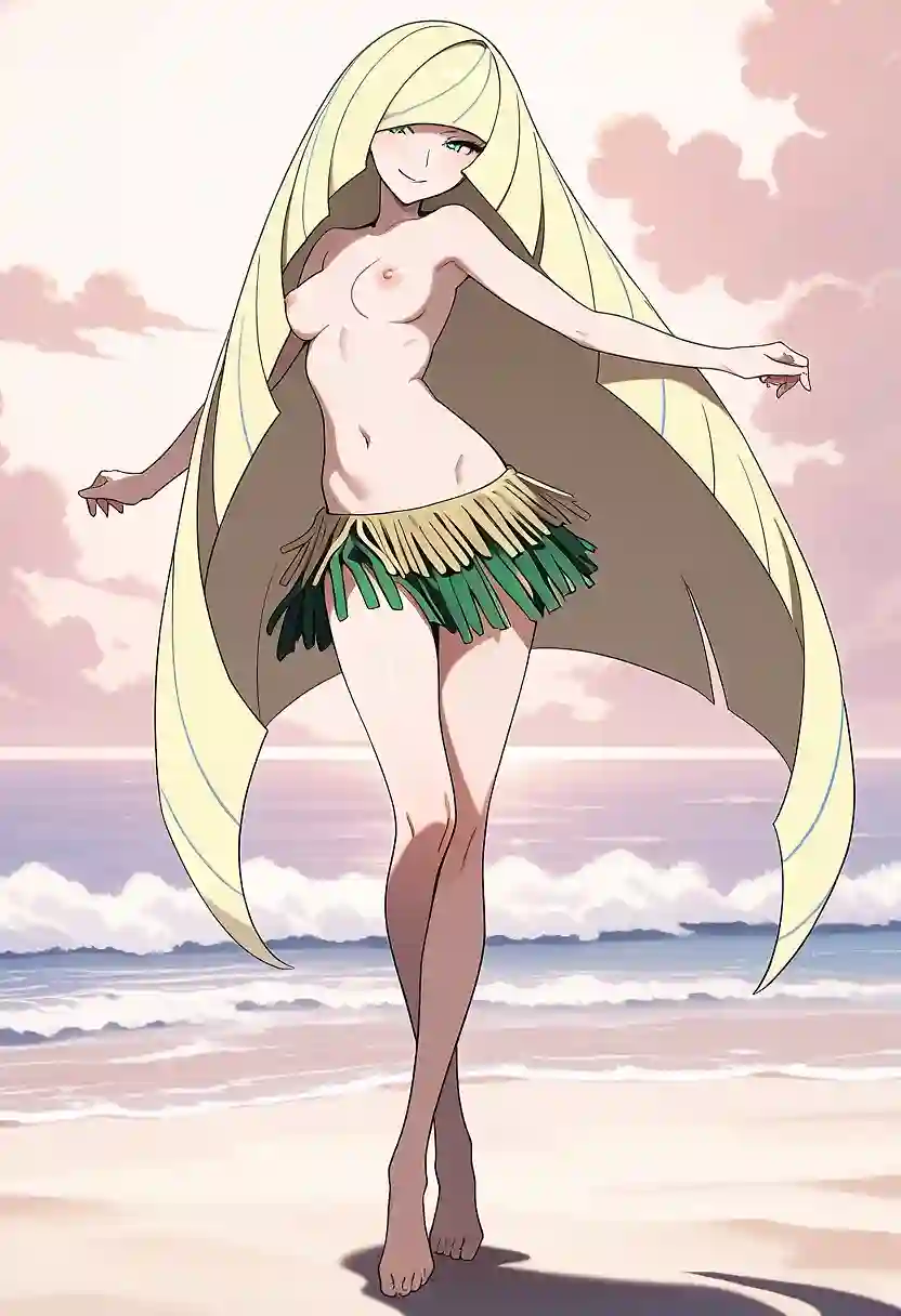 AI art "Hula Lusamine"