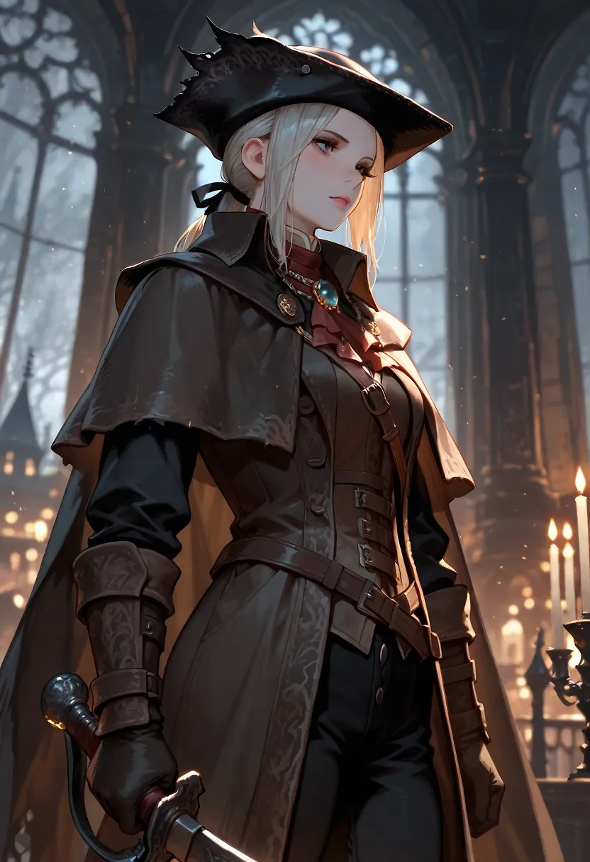 AI art "Lady Maria of The Asstral Cocktower"