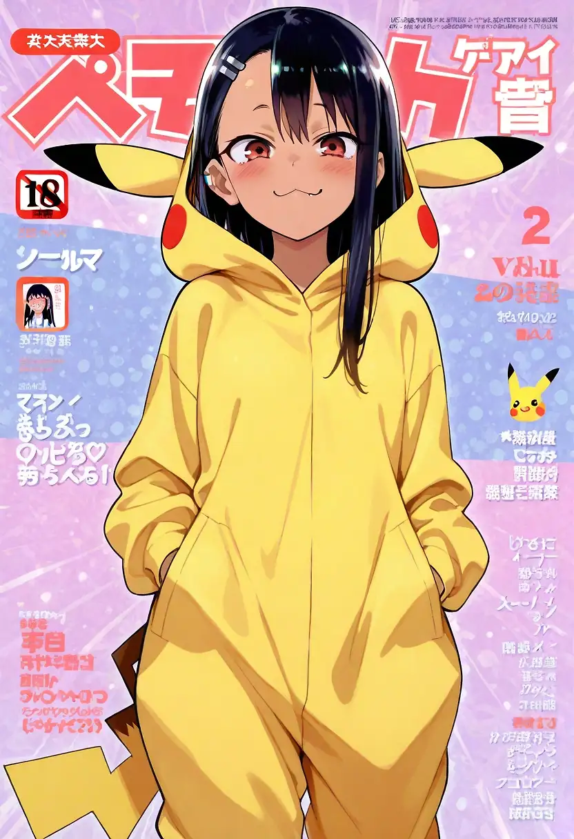 AI art "Sleepover with Pikachu onesie"