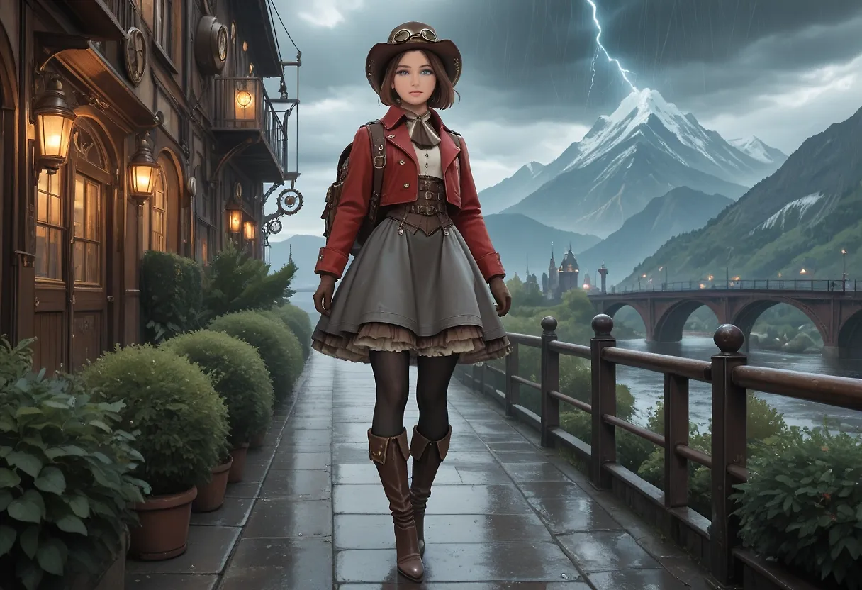 Intrepid Steampunk Adventurer