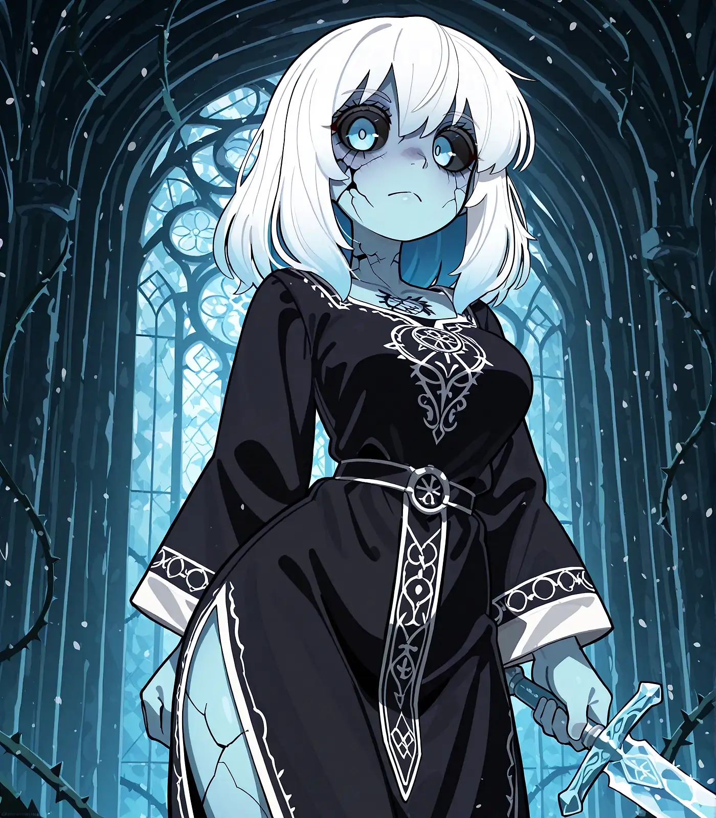 AI art "Hel Born: Havadi's Transformation"