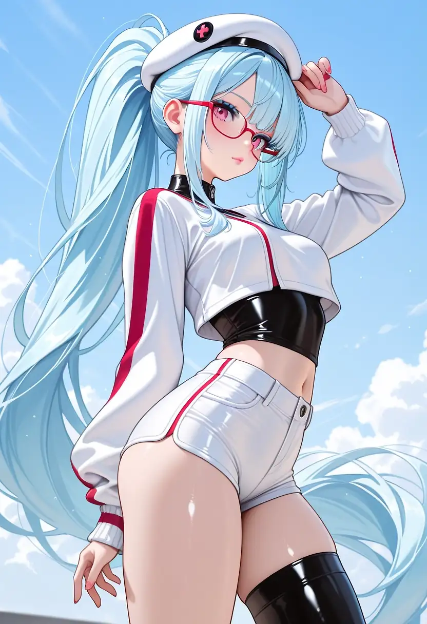 AI art 'Idols' with user description 'Imagining my girls as a modern idol group.'