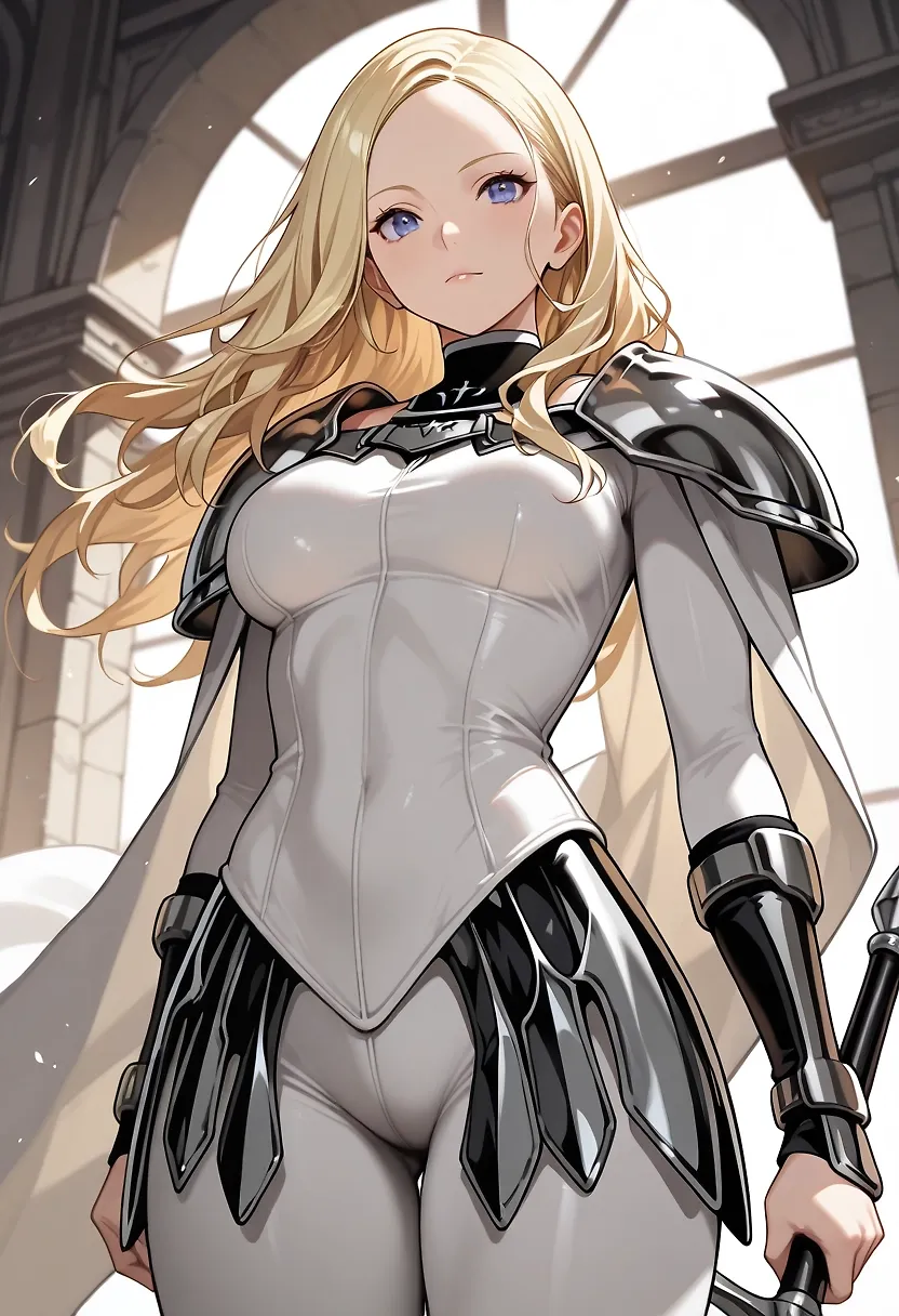 AI art "Teresa of the Faint Smile"