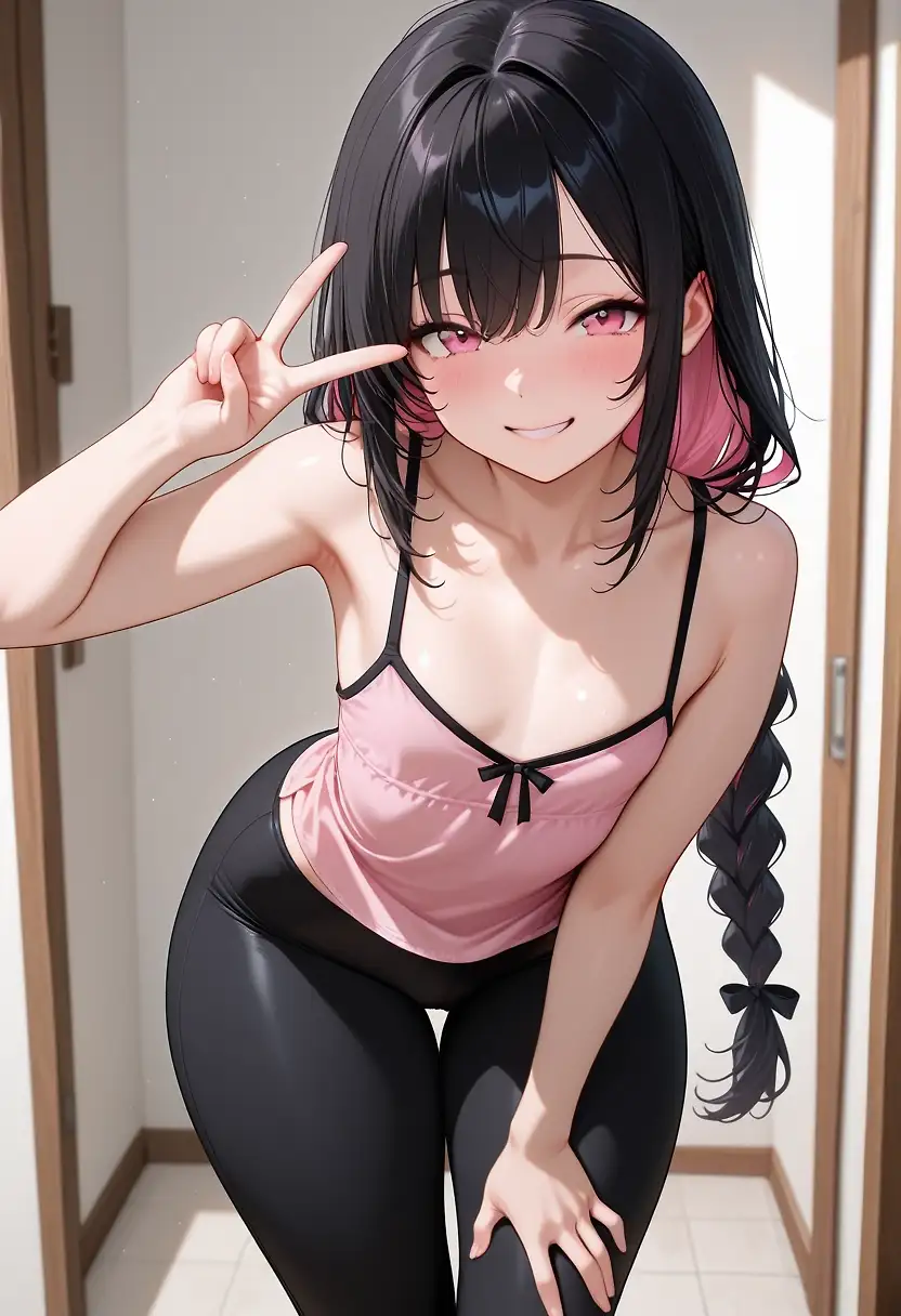 AI art 'Femboy tease'