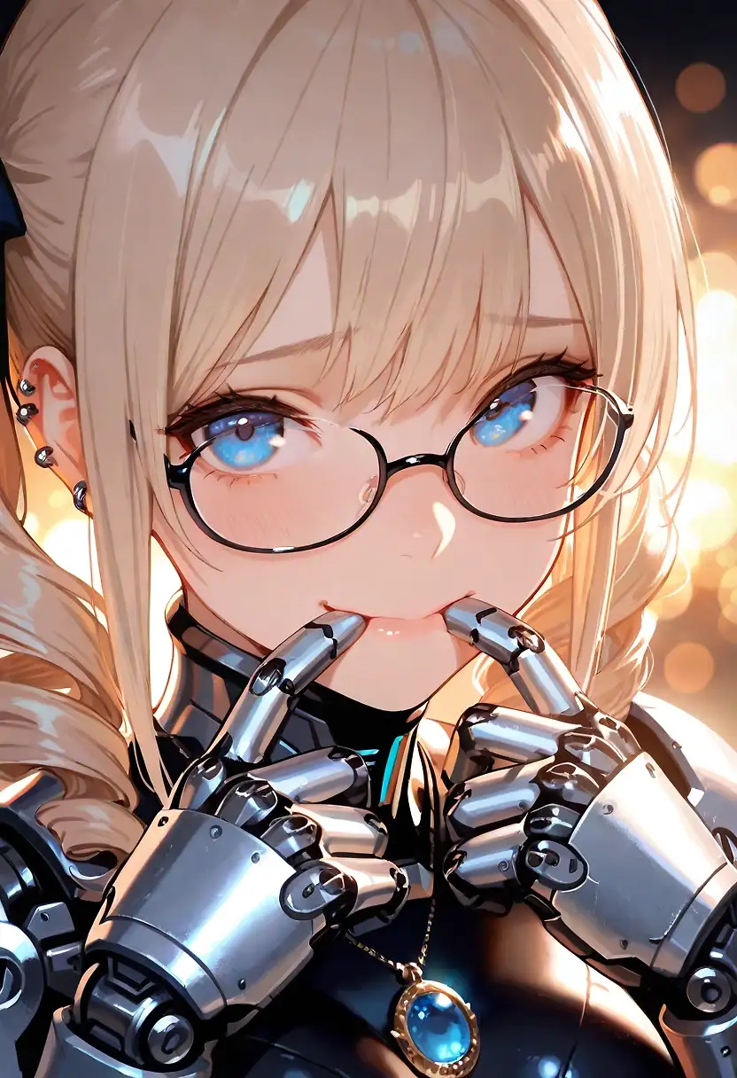 AI art 'Face close ups from Hana and the Knight Sabers' with user description 'At frist Thank you https://betterwaifu.com/de/user/dreamerofdreams without you and Lommi this would be possible ❤️

These pictures showing Hana and the Kinght Saber in face close ups. I managed also to show them in their Hardsuits and it suits Hana as well 😁'