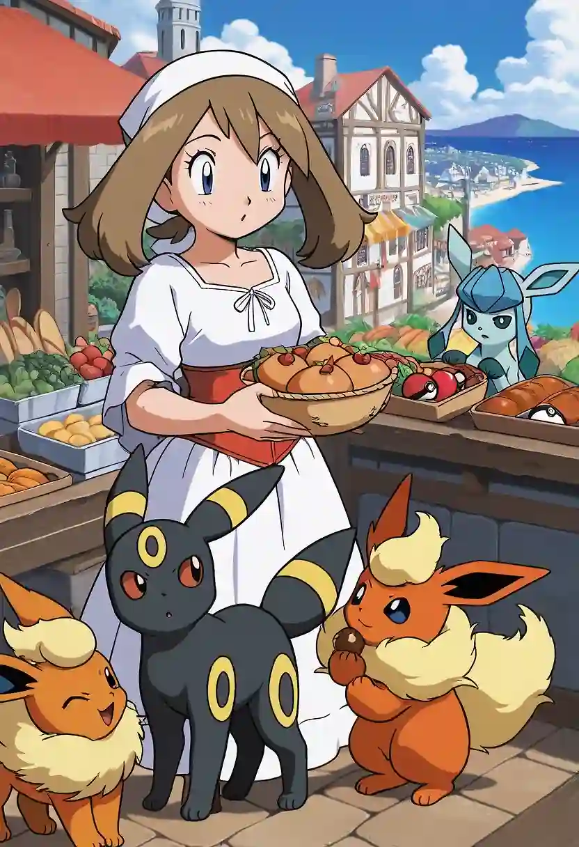 AI art "Baker May And Her Helpers"