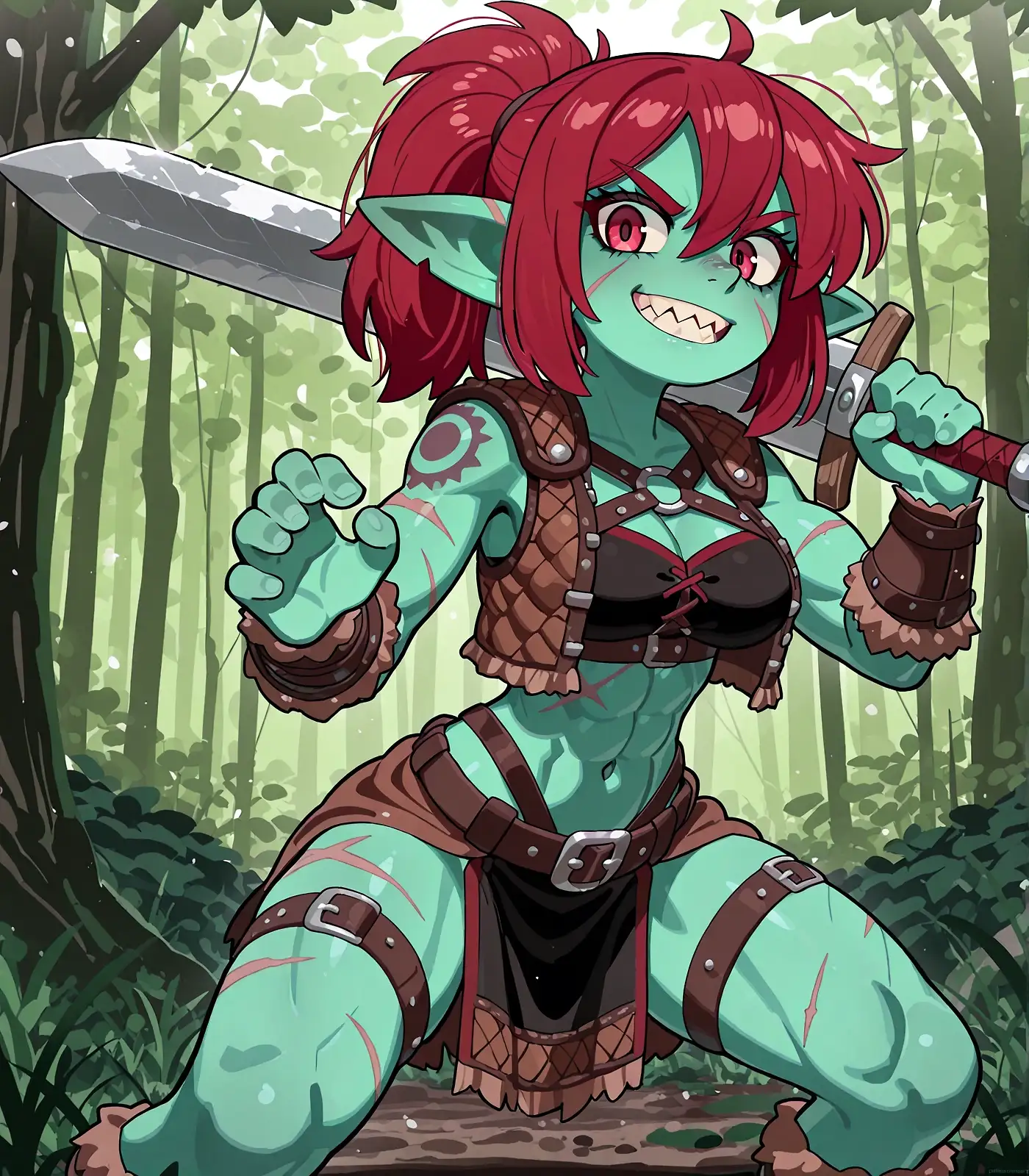 AI art "More Goblin Cuties"
