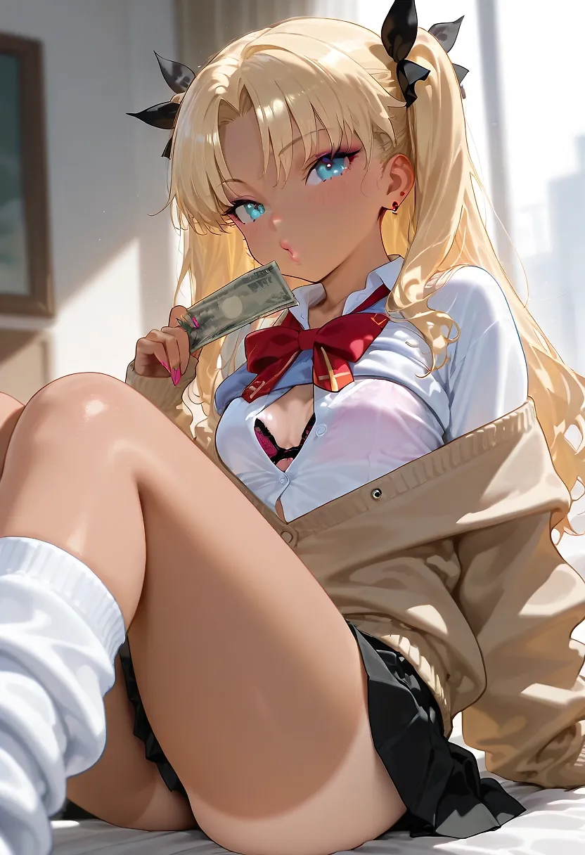 Some gyaru Tohsaka Rin experiments