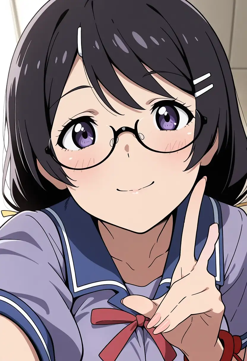 AI art 'Tsubasa Hanekawa' with user description 'I found secret pictures of Tsubasa Hanekawa on her phone 😱
Should I keep searching through it?”

@gildenstein @hollenwulf @octavian @peterco
@warmicestudios @casca_kirei-onna @heihund
@bad77 @a_casual_prompter @parda @terror2
@goobygubby @cro_bo @varcolac @smut317 
@gildenstein @zerogroupe21 @saltymajor778 @zesoul'