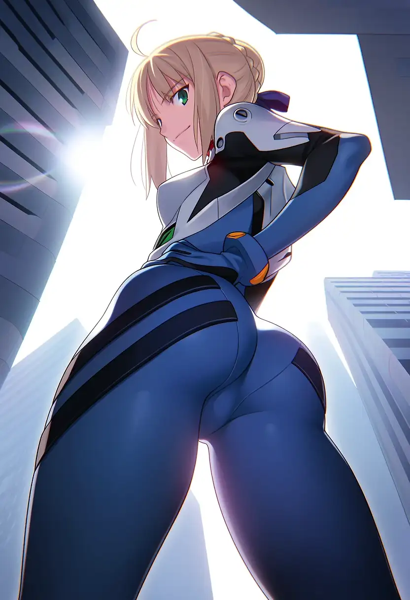 AI art 'EVA Saber'
