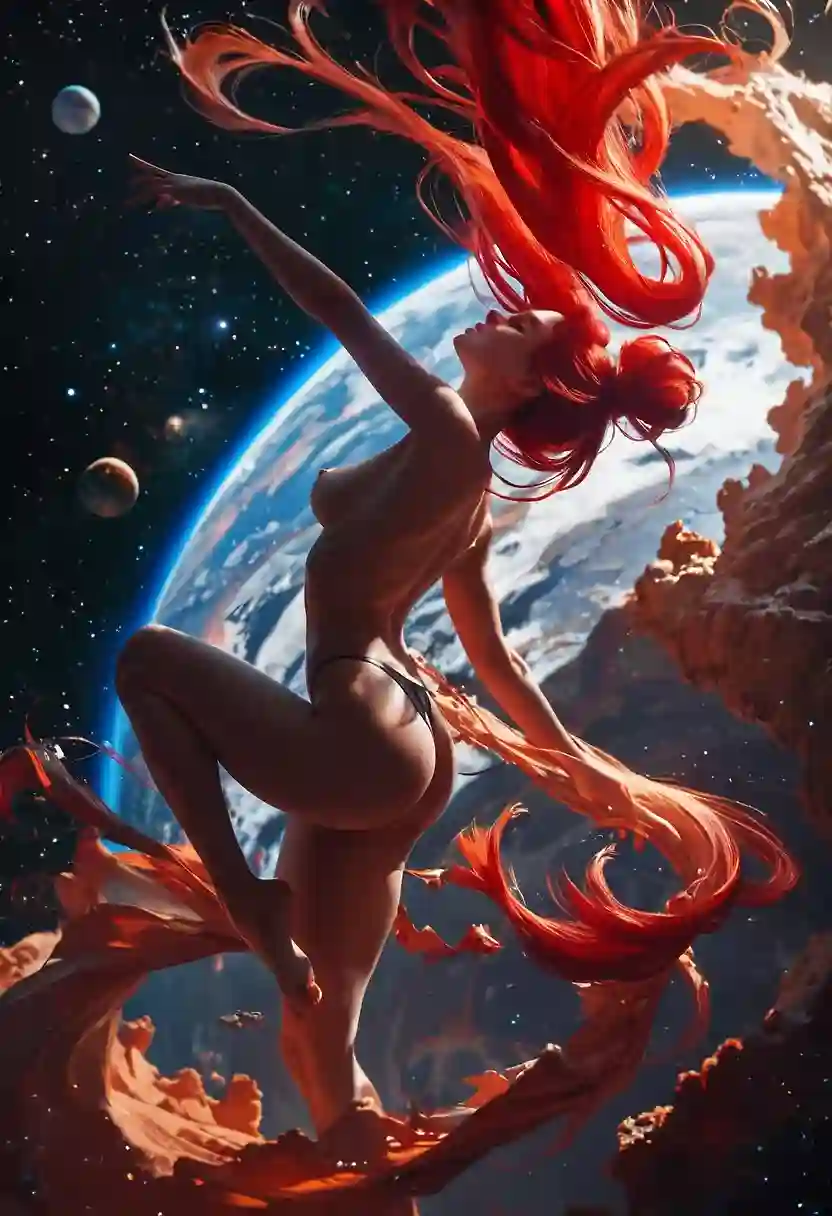 AI art 'Dance With the Heavens'