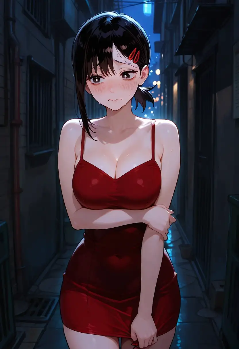 AI art "Kobeni Higashiyama: Devil Hunter or..."