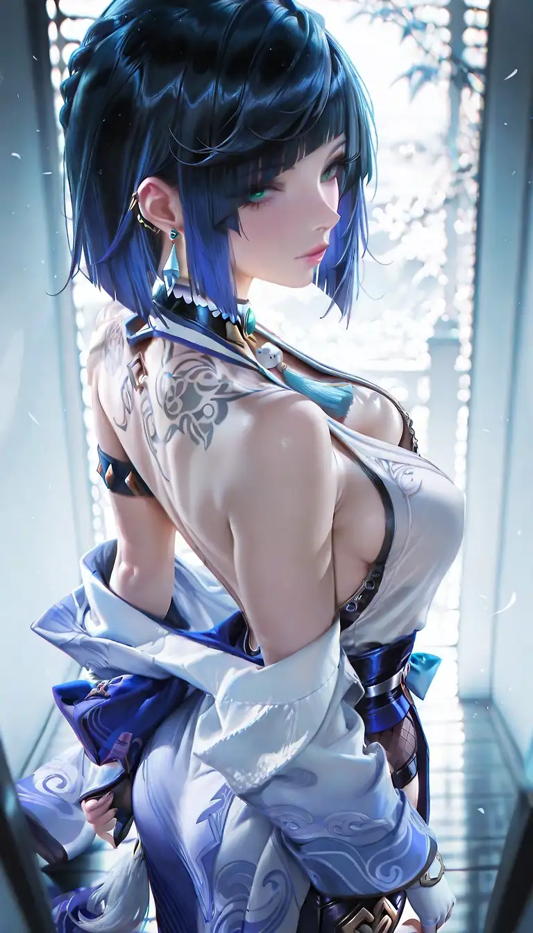 AI art 'Yelan'