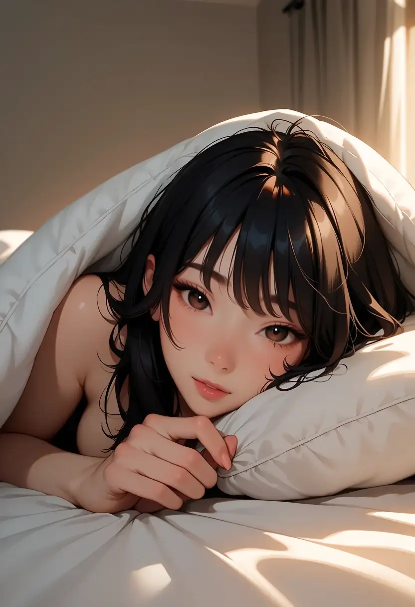 AI art 'In bed'
