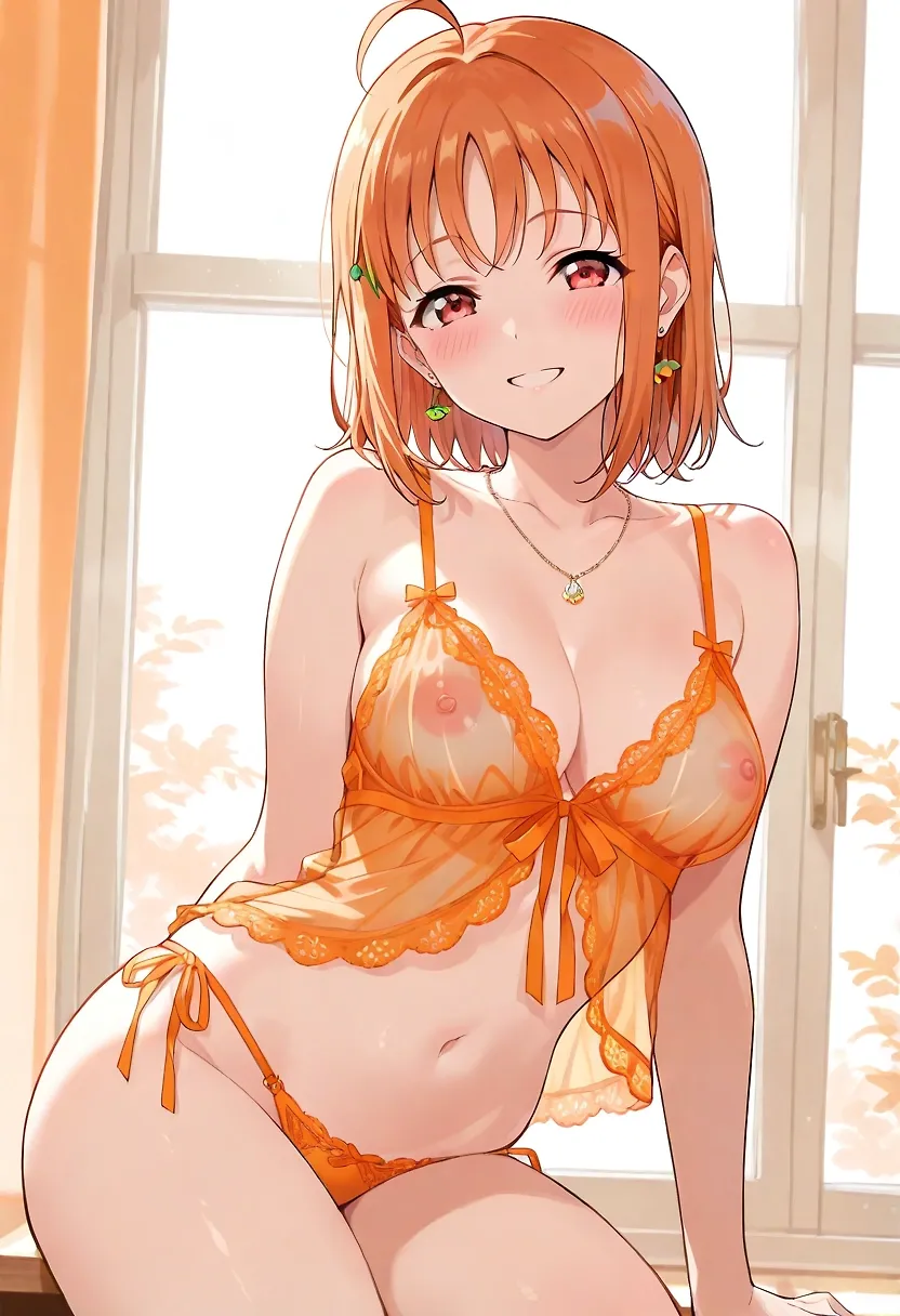 Takami Chika my Aqours angel waifu~ ❤️🍊☺️