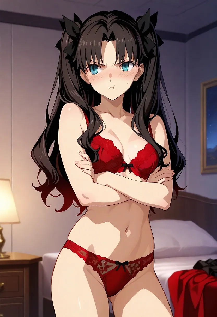 AI art "Bedroom Rin Route"
