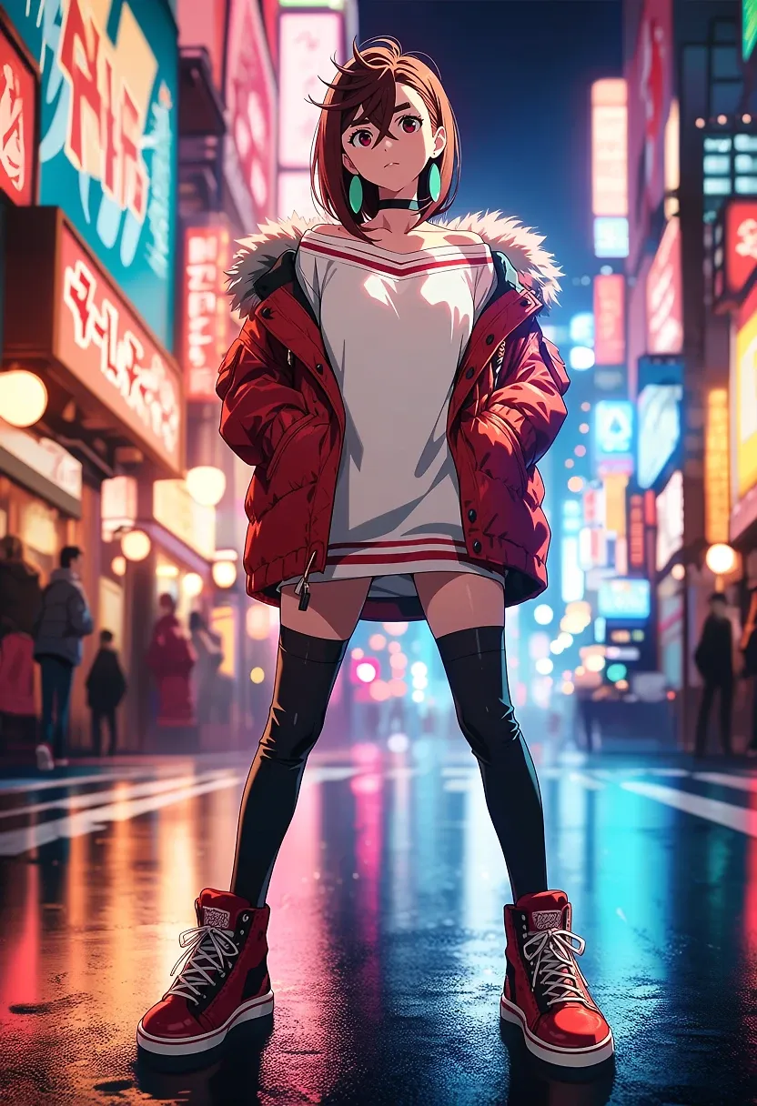 Momo Ayase street style