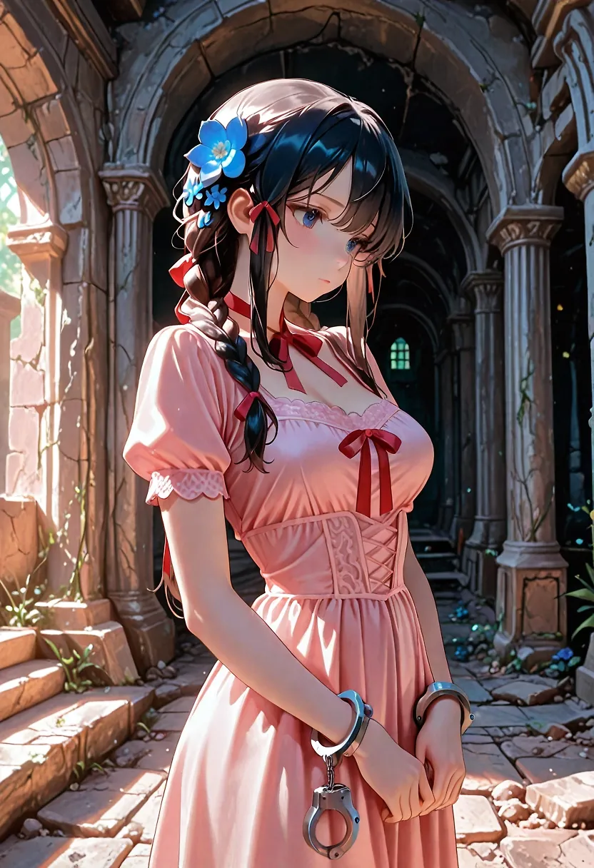 Inside the ancient ruins