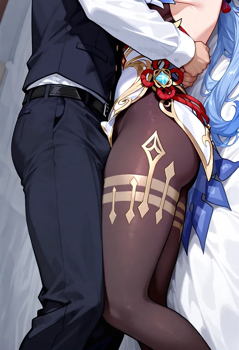 Cuddling with Ganyu
