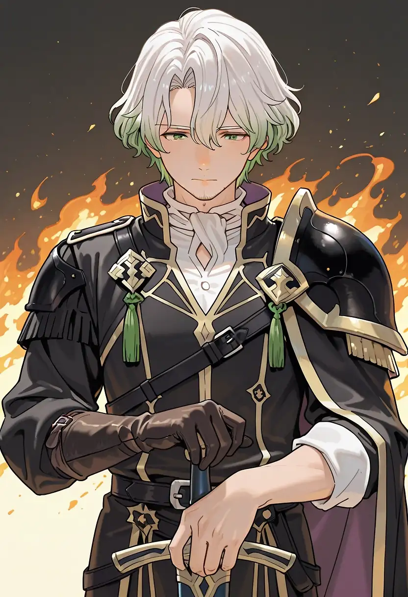 AI art "Various attempts at male Oc"