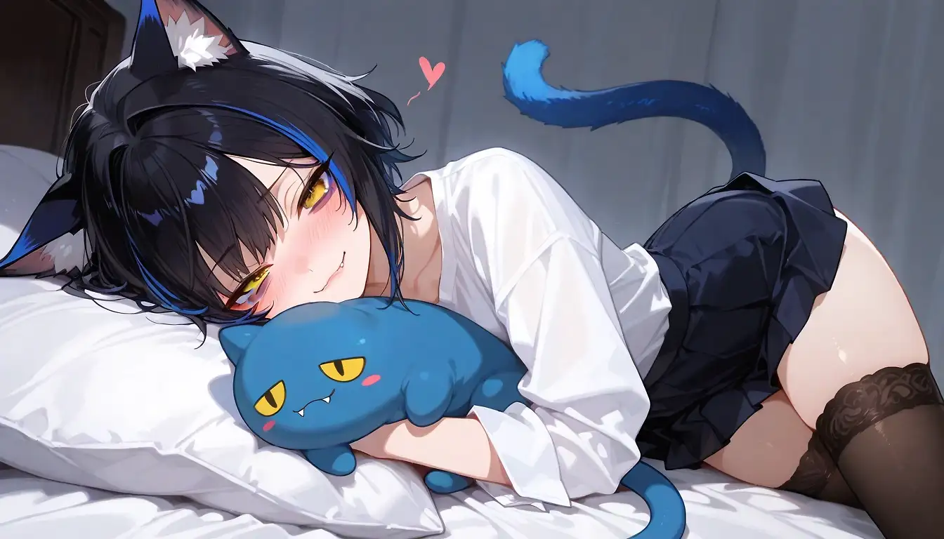 AI art "Random Catgirl"