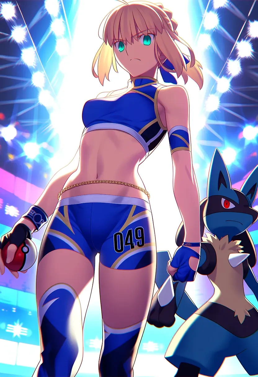 Saber x Gym Leader