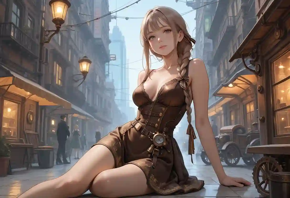 AI art "Past and Future"