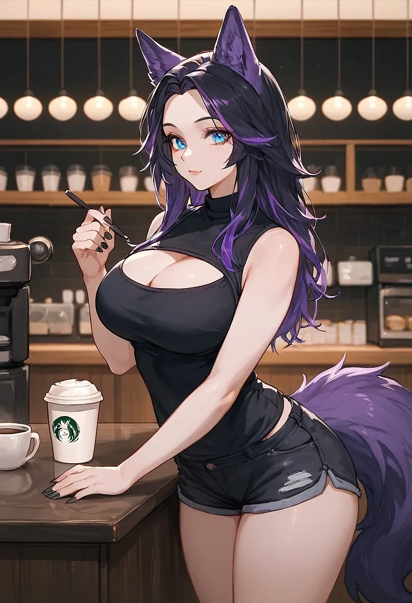 AI art "Coffee?"
