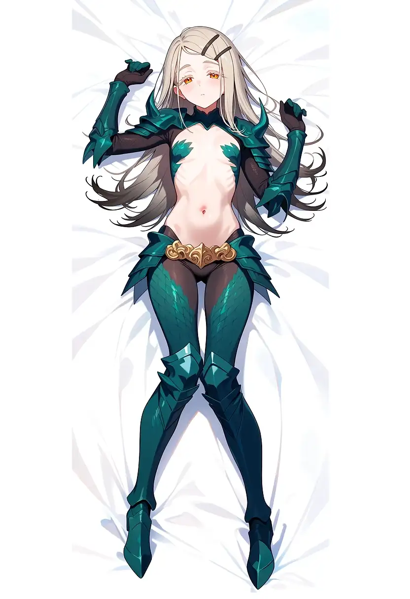 AI art 'My dear Shinosawa Hiro' with user description 'frag mich nicht, warum sie sich so anzieht, ich weiß es auch nicht.'