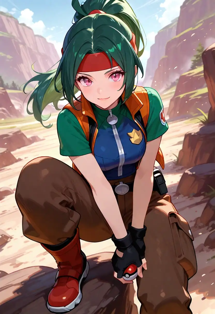 AI art "Pokemon Ranger Wynn"