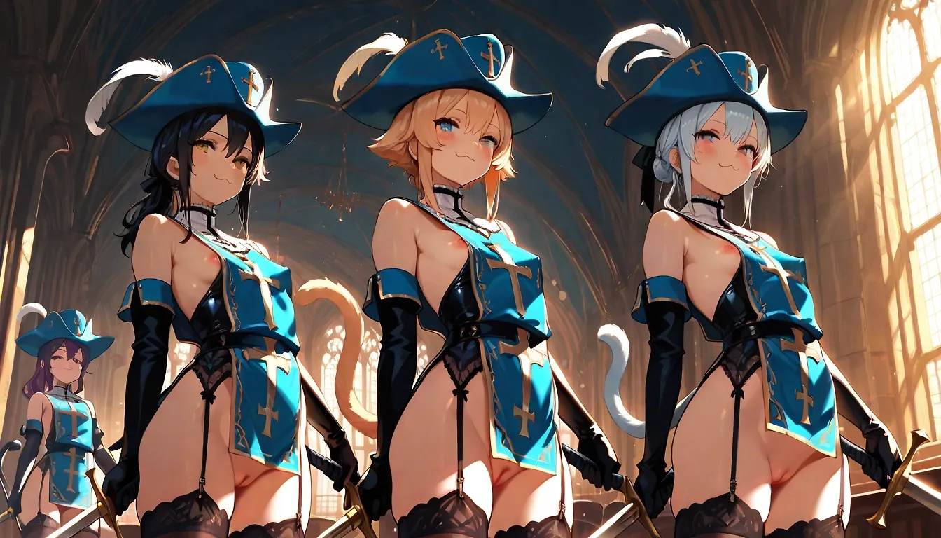 😻 Les Trois MousCATaires