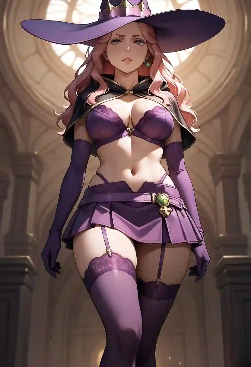 AI art "Vanessa from Black Clover"