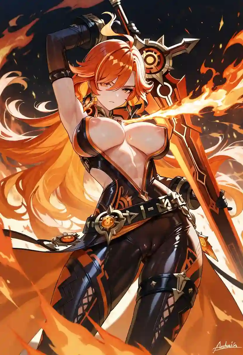 AI art "Mavuika alt"