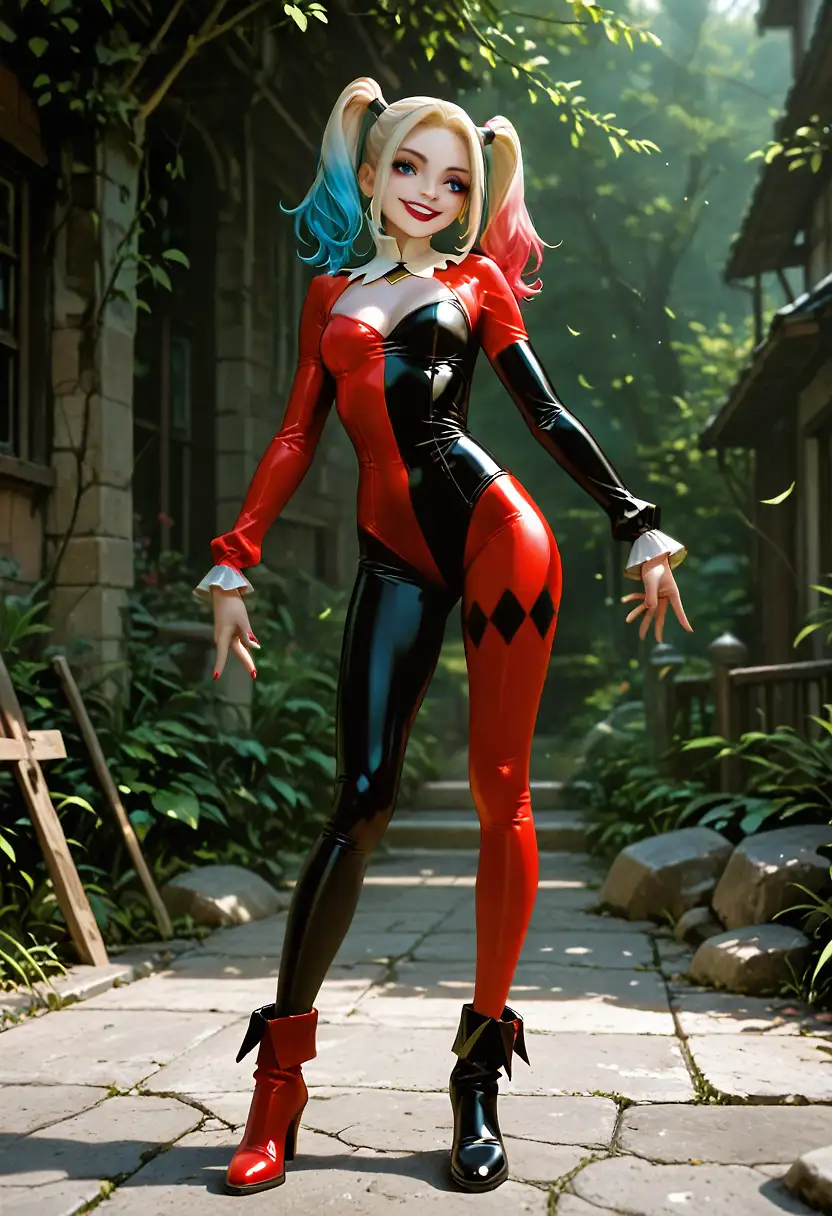 AI art 'Harley Quinn'