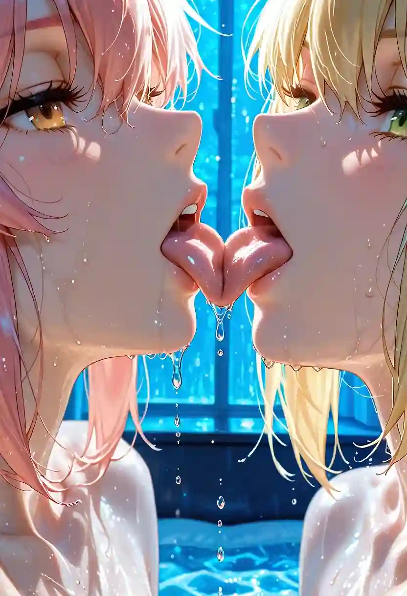 AI art "Tamamo x Nero"