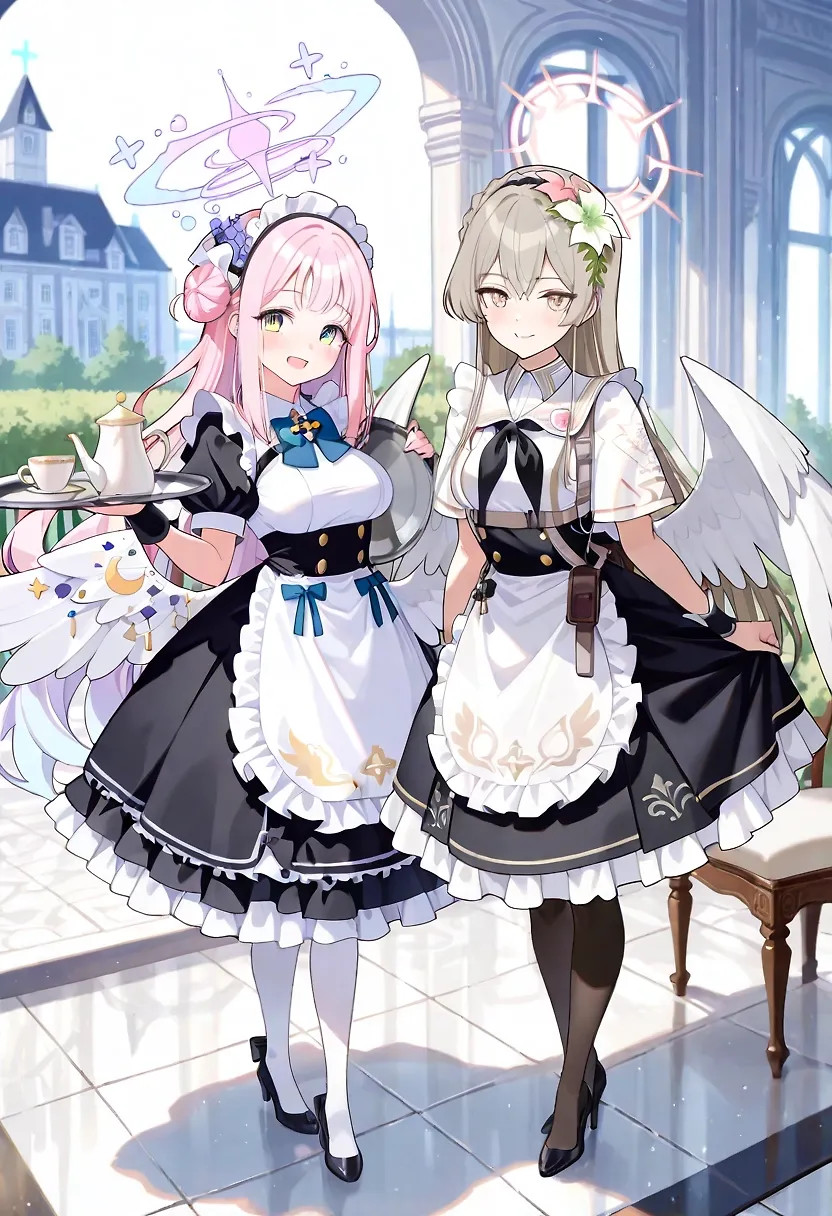 maid mika&nagisa