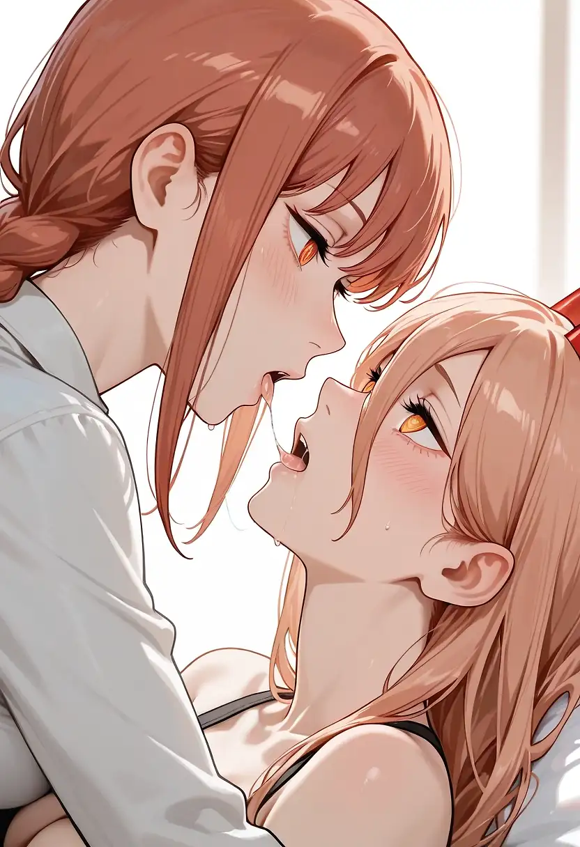 AI art "Random Yuri After Kiss"