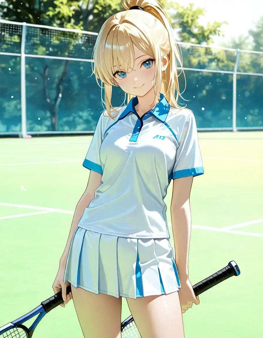 AI art "Tennis Player"