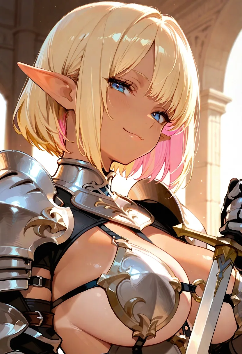 Sexy elven knight