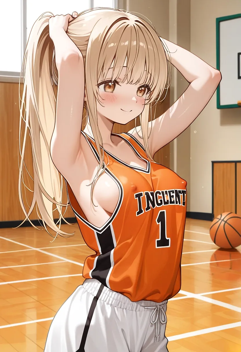 The angel basketball