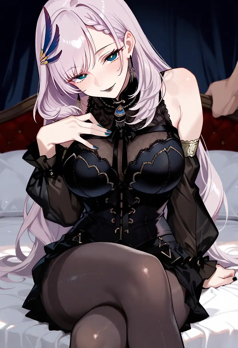AI art "Goth Reine"