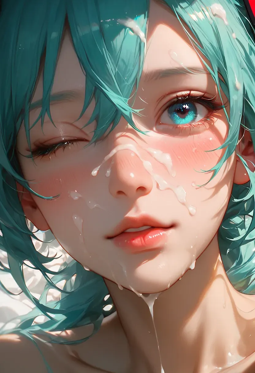 Hatsune "cum on my face" Miku