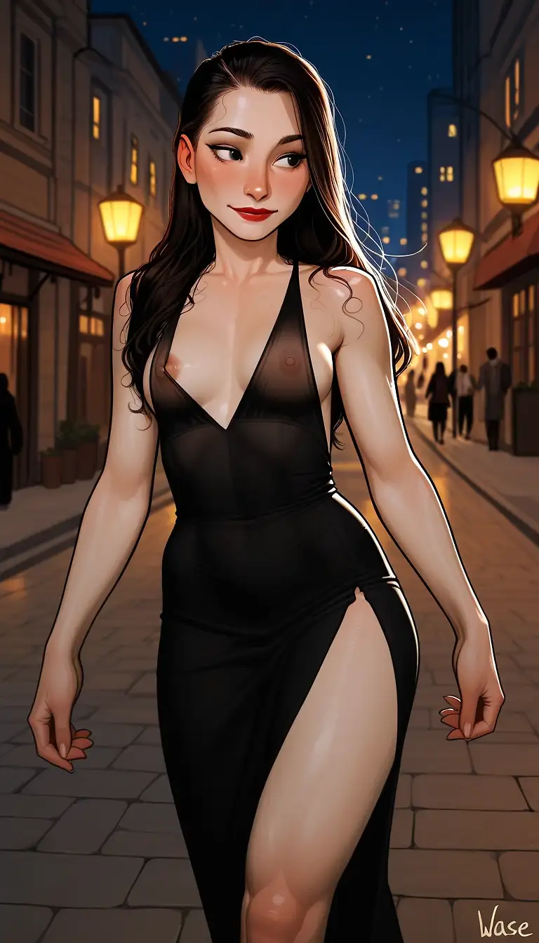 AI art "Annie Gets Tamed by a Farmer"