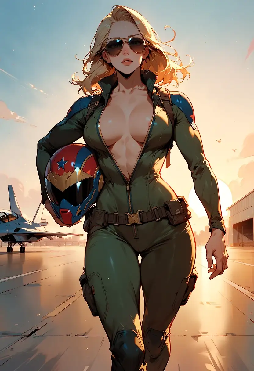 AI art "Captain Marvel"