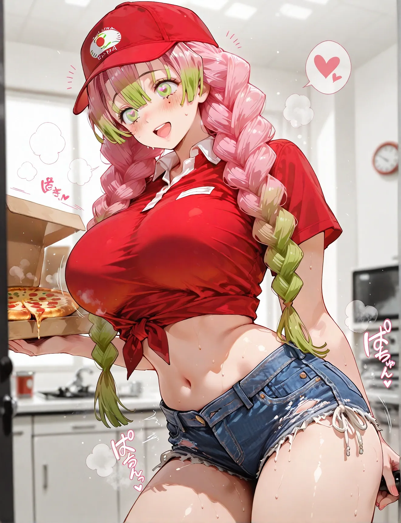 AI art "That girl from the example (20)"